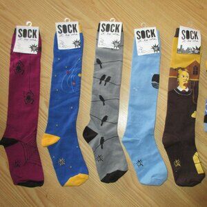 8 Single Mix n' Match Socks Sock it to me & Mixtermax New with Tags